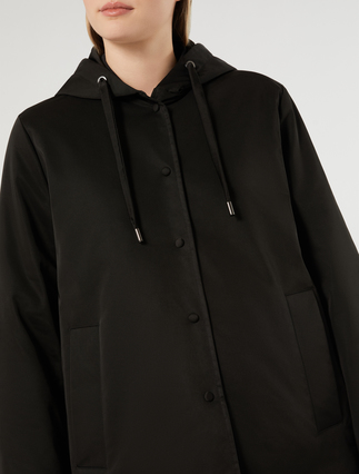 Water-repellent twill padded jacket - BLACK - Marina Rinaldi - 5