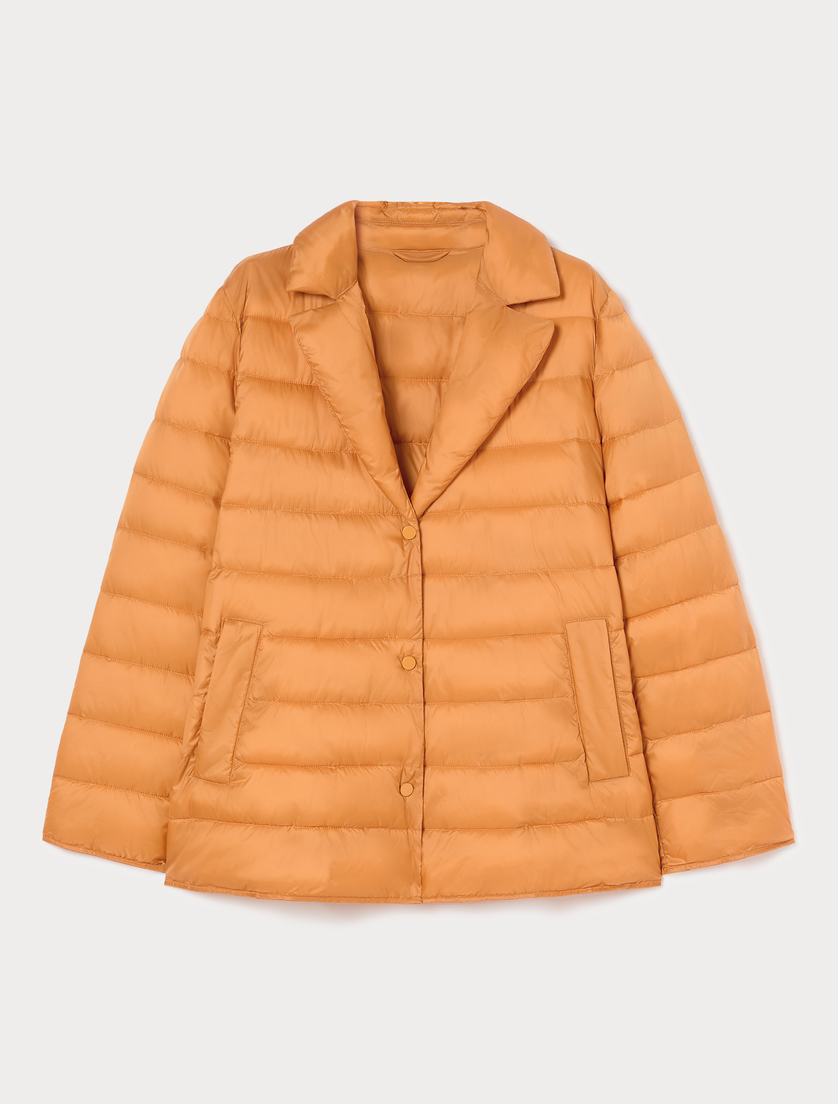 Imbottito in tela di nylon antigoccia - ARANCIO - Marina Rinaldi