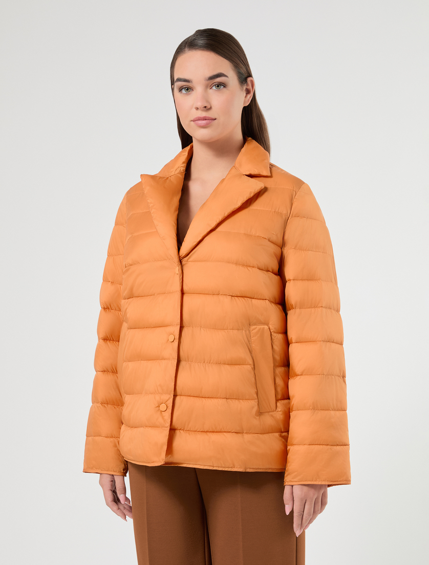 Imbottito in tela di nylon antigoccia - ARANCIO - Marina Rinaldi - 3