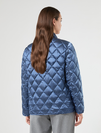 Iridescent nylon canvas padded jacket - AVIO - Marina Rinaldi - 4