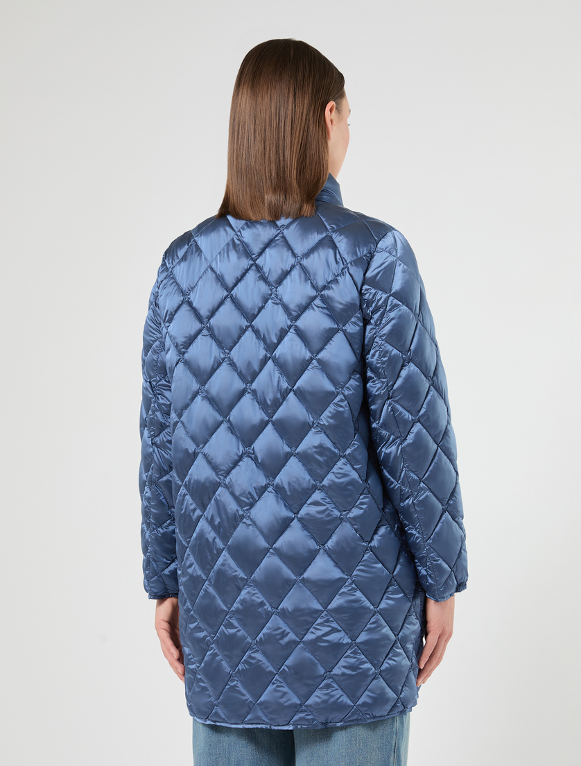 Iridescent nylon canvas padded jacket - AVIO - Marina Rinaldi - 4