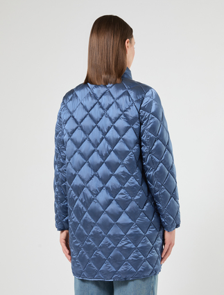 Iridescent nylon canvas padded jacket - AVIO - Marina Rinaldi - 4