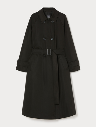 Trench imbottito in twill antigoccia - Marina Rinaldi