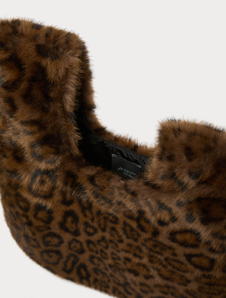 Fluffy-textured bag - COCOA - Marina Rinaldi - 4