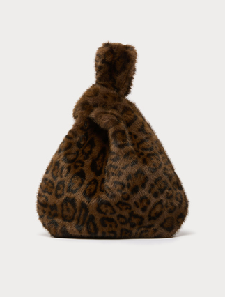 Fluffy-textured bag - Marina Rinaldi