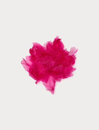 Silk organza flower brooch - Marina Rinaldi