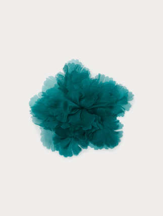 Silk organza flower brooch - Marina Rinaldi