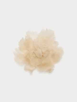 Silk organza flower brooch - Marina Rinaldi