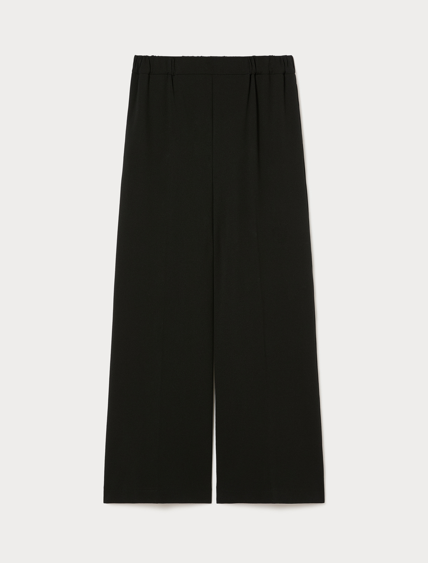 Pantaloni in jersey scuba - NERO - Marina Rinaldi