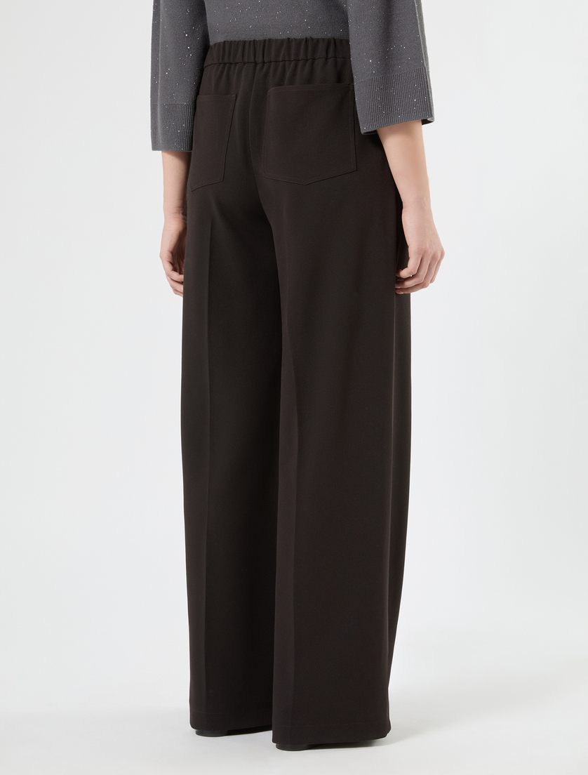 Pantaloni in jersey scuba - CACAO - Marina Rinaldi - 4