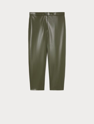 Coated jersey trousers - Marina Rinaldi