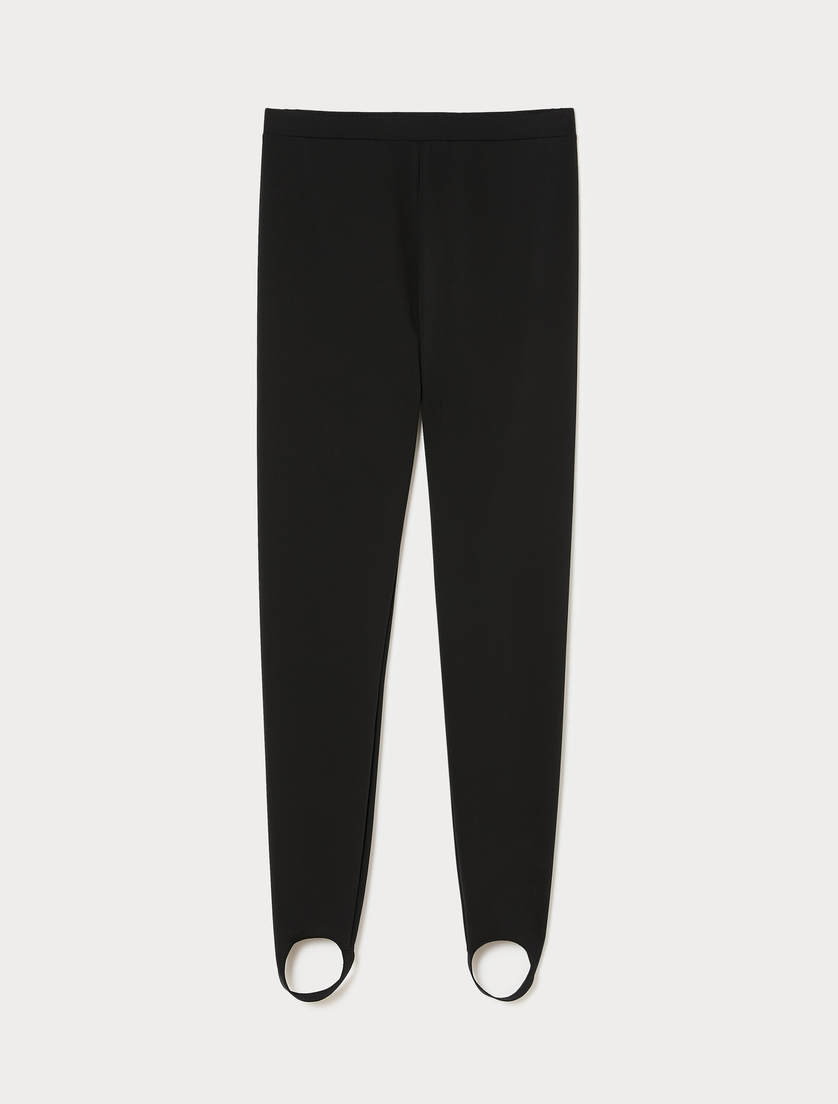 Leggings in jersey - NERO - Marina Rinaldi