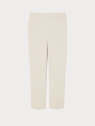Corduroy-jersey trousers - Marina Rinaldi