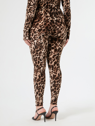 Leggings in tulle - CACAO - Marina Rinaldi - 4