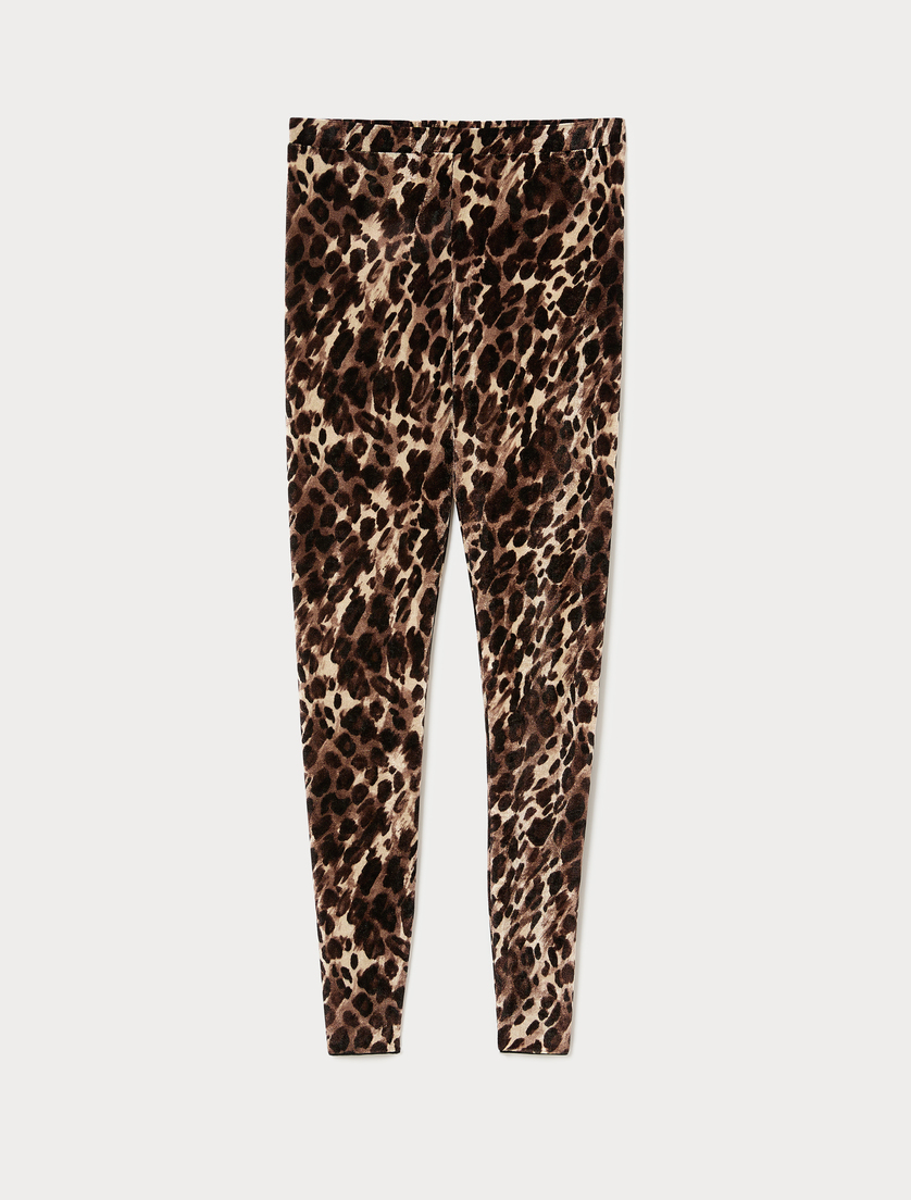Leggings in tulle - CACAO - Marina Rinaldi