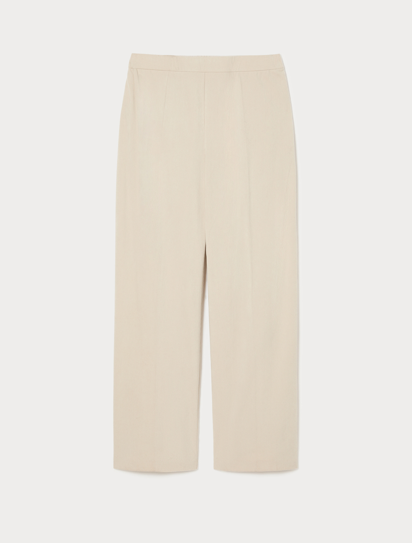 Pantaloni in jersey a costine - ALBINO - Marina Rinaldi