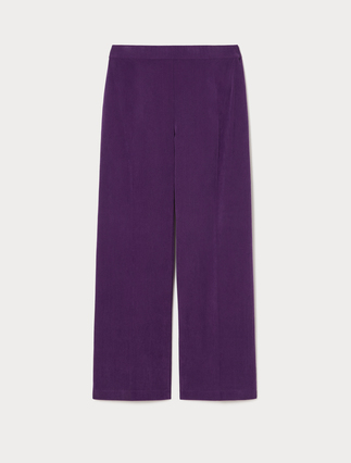 Pantaloni in jersey a costine - Marina Rinaldi