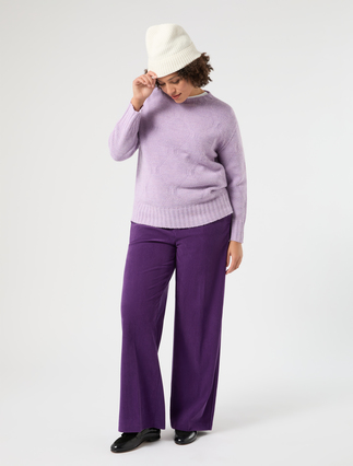 Pantaloni in jersey a costine - Marina Rinaldi