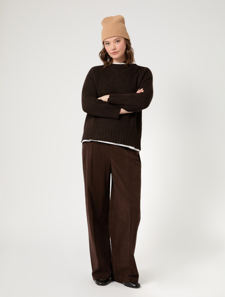 Pantaloni in jersey a costine - Marina Rinaldi