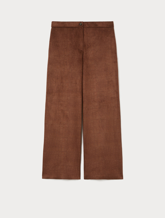 Sueded jersey trousers - Marina Rinaldi