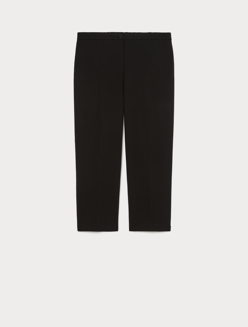 Jersey trousers - BLACK - Marina Rinaldi
