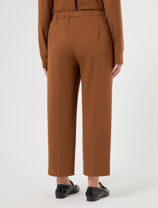 Pantaloni in jersey - CUOIO - Marina Rinaldi - 4