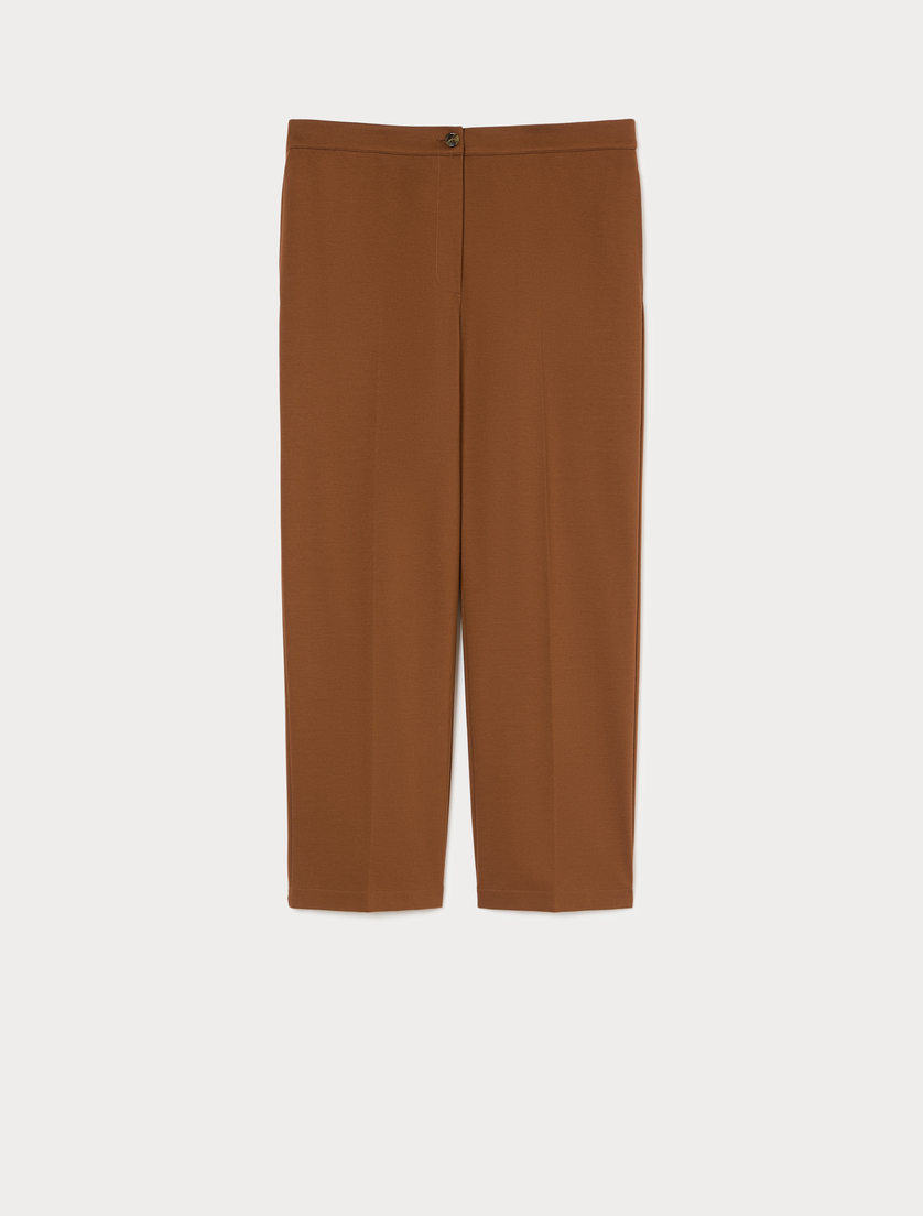 Pantaloni in jersey - CUOIO - Marina Rinaldi