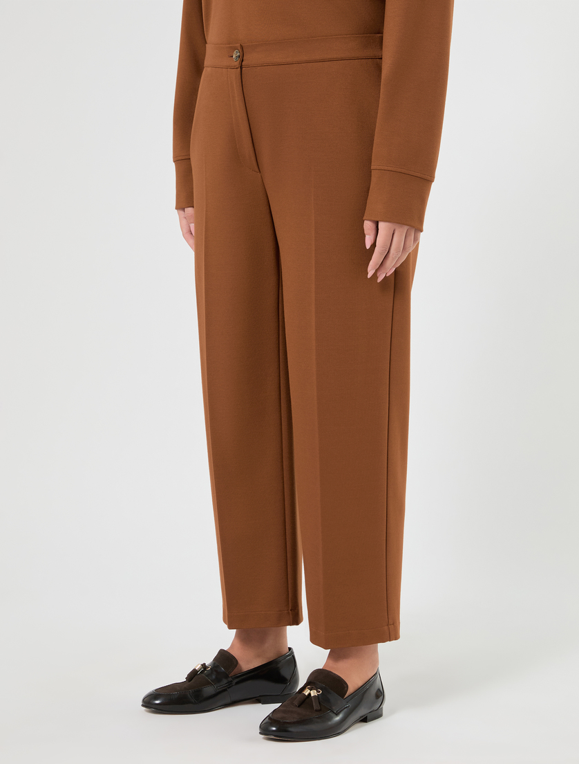 Pantaloni in jersey - CUOIO - Marina Rinaldi - 3
