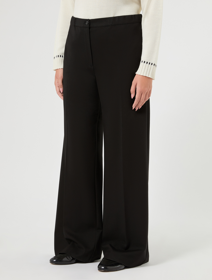 Pantalon en jersey - NOIR - Marina Rinaldi - 3