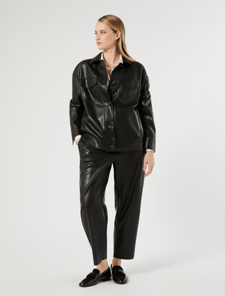 Coated jersey jacket - Marina Rinaldi