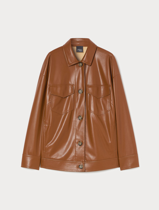 Coated jersey jacket - Marina Rinaldi