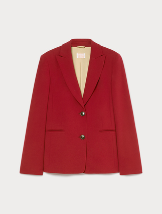 Scuba crepe jersey blazer - Marina Rinaldi