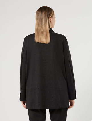 Casacca in jersey - NERO - Marina Rinaldi - 4