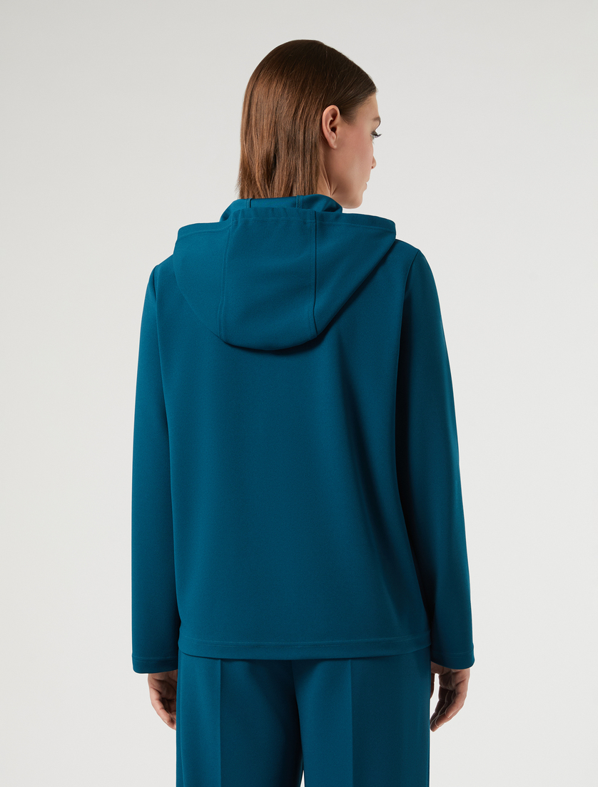 Stretch scuba sweatshirt - OIL - Marina Rinaldi - 4