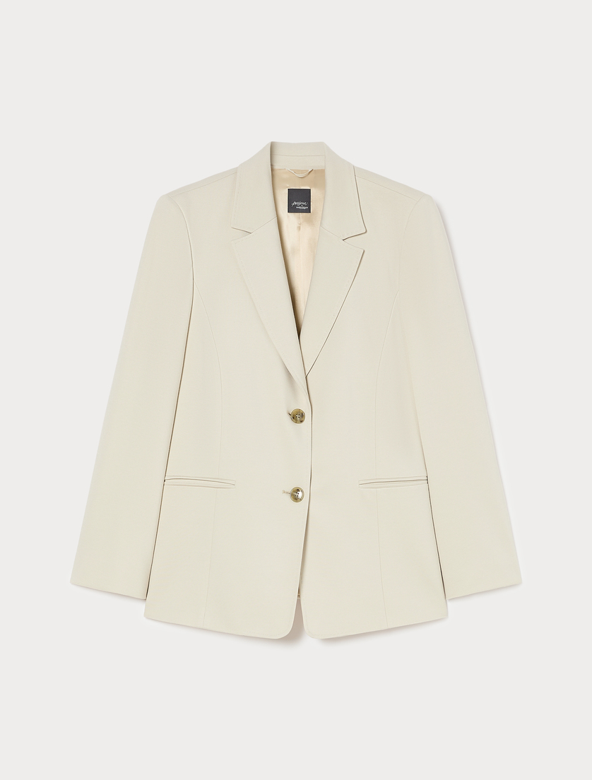 Jersey blazer jacket - ICE - Marina Rinaldi