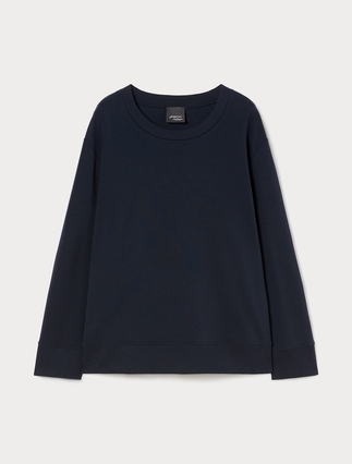 Stretch cotton sweatshirt - Marina Rinaldi