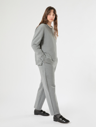 Stretch cotton sweatshirt - Marina Rinaldi