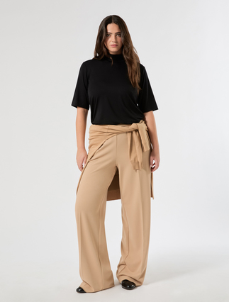 Cotton jersey T-shirt - BLACK - Marina Rinaldi - 2