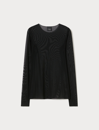 T-shirt in tulle - Marina Rinaldi