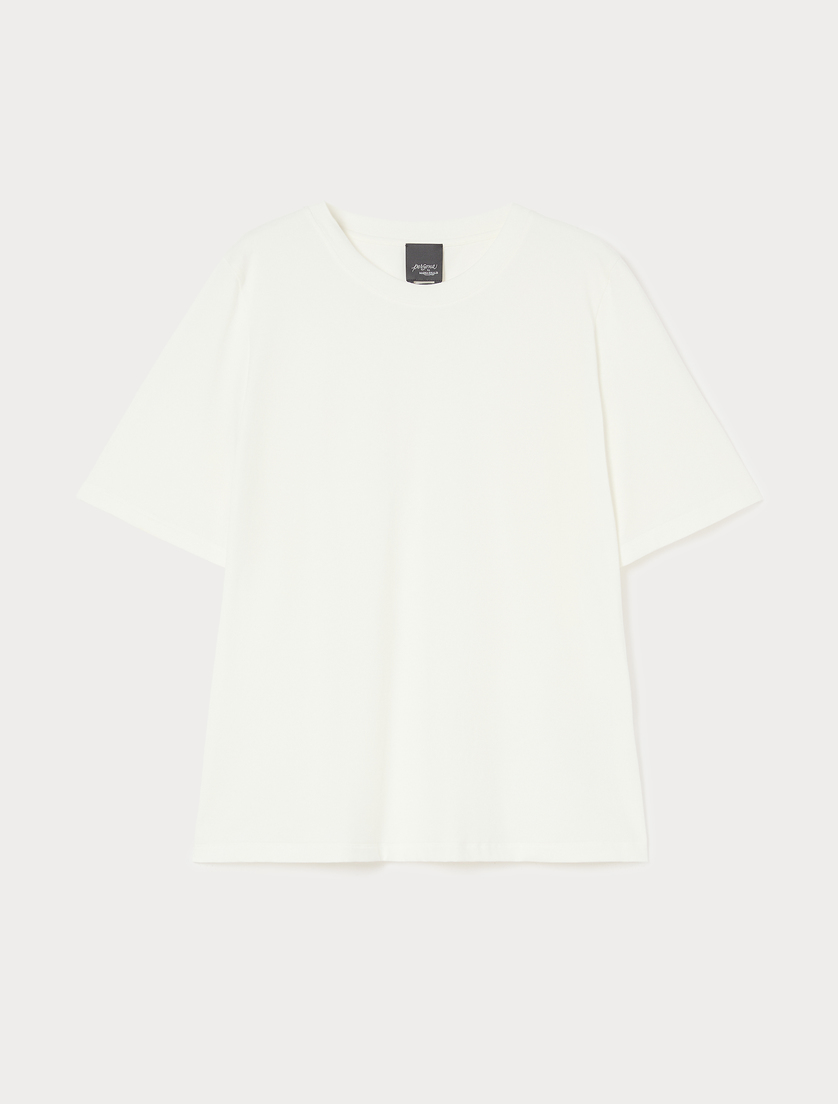 T-Shirt aus Jersey - WEISS - Marina Rinaldi