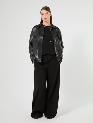 T-shirt in jersey di cotone stretch - Marina Rinaldi