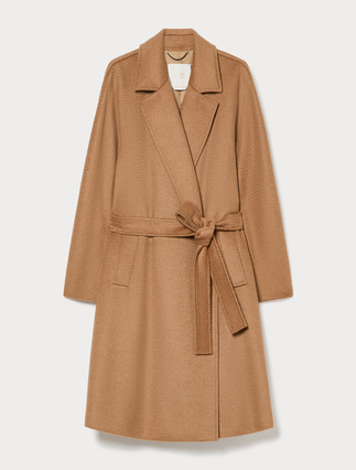Camel broadcloth coat - Marina Rinaldi