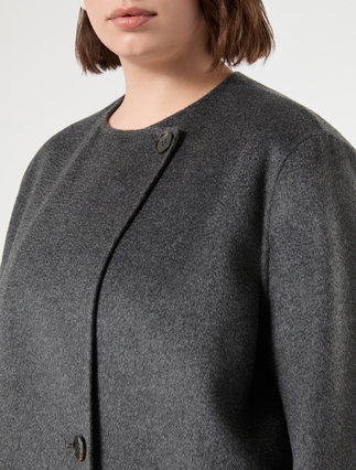 Cappotto in double di lana - ANTRACITE - Marina Rinaldi - 6