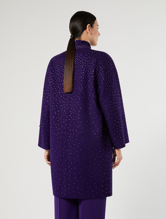 Manteau double en laine et cachemire - VIOLET - Marina Rinaldi - 4