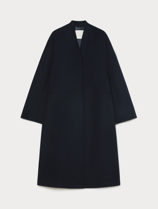 Wool broadcloth coat - Marina Rinaldi