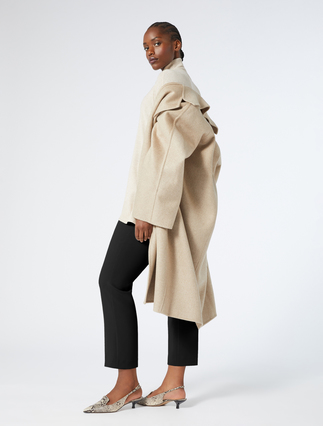 Double-sided pure cashmere coat - Marina Rinaldi