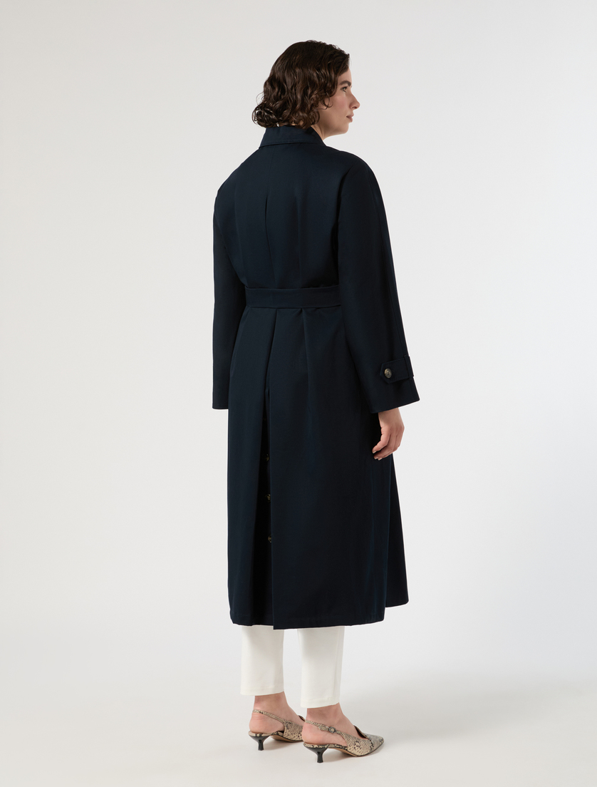 Trenchcoat aus Baumwollgabardine - ULTRAMARINE - Marina Rinaldi - 4