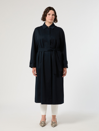 Trenchcoat aus Baumwollgabardine - ULTRAMARINE - Marina Rinaldi - 3