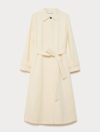 Cotton gabardine trench coat - Marina Rinaldi