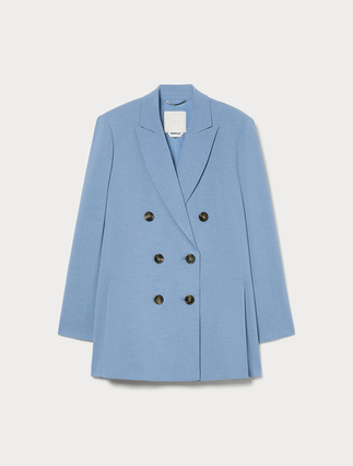 Cady mélange blazer jacket - Marina Rinaldi